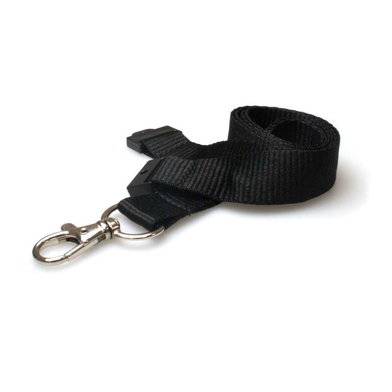 Picture of Black lanyard / keyhanger 20 mm with metal trigger clip. 60270741